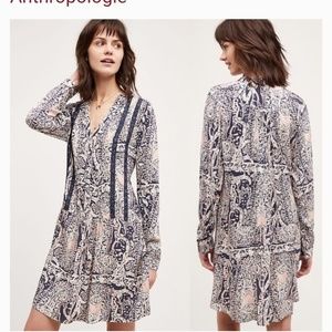 Anthropologie tiny caviana shirt dress size large